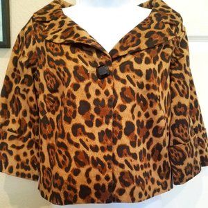 Newport News leopard print jacket